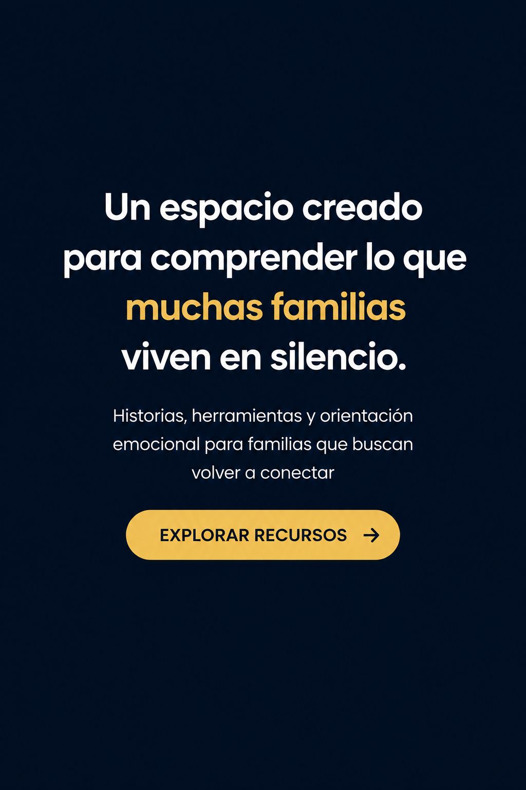 Espacio de orientación familiar con historias reales, recursos y apoyo emocional para familias que buscan comprender mejor los desafíos de la adolescencia y las relaciones familiares.