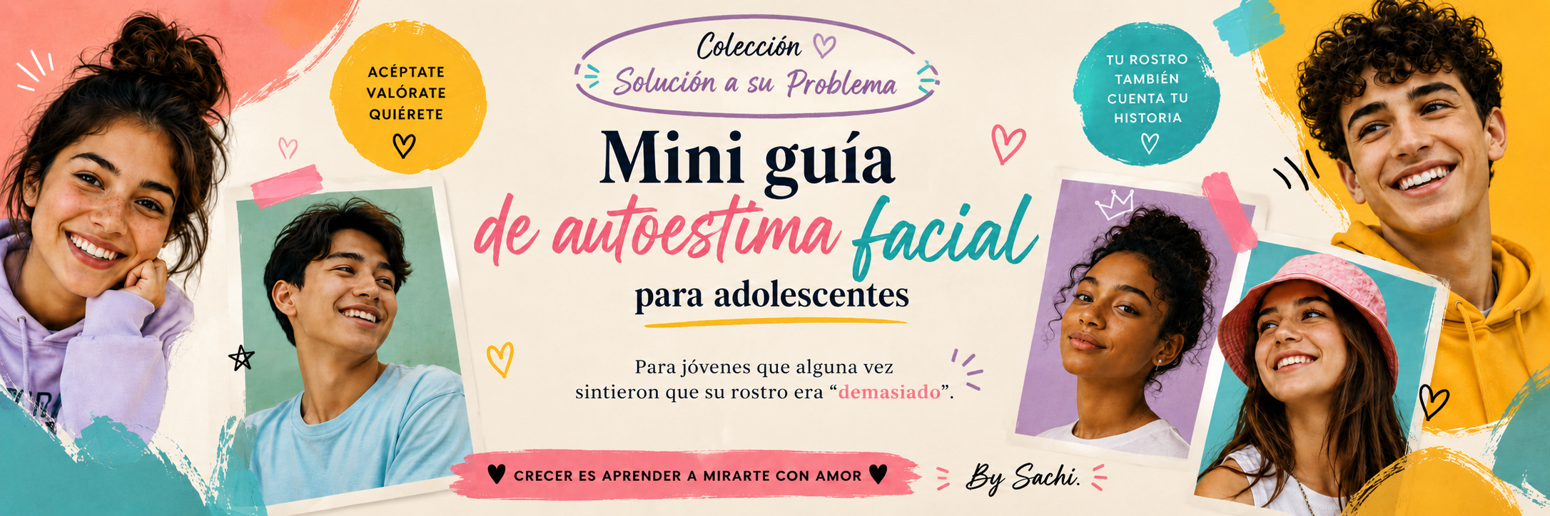 Mini guía de autoestima facial para adolescentes