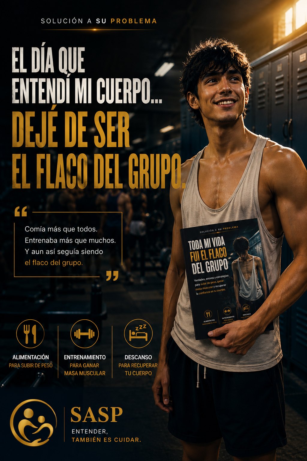 Método SASP para ganar masa muscular