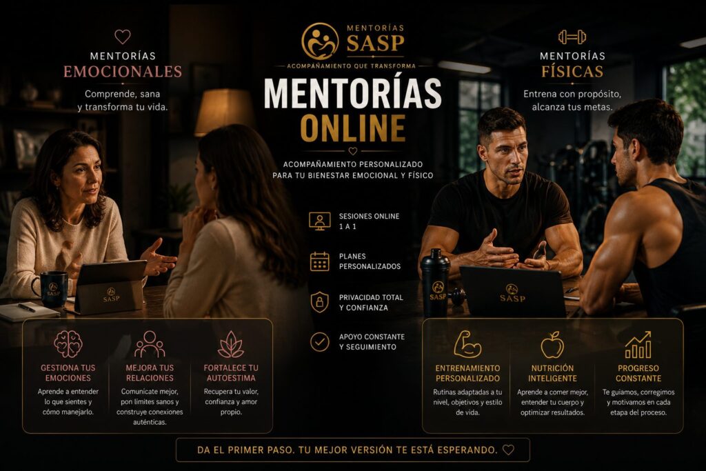 Mentorías Online SASP | Bienestar Emocional y Bienestar Físico Personalizado